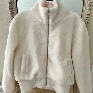 Ambiance Beige Fleece Jacket